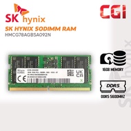 SK Hynix 16GB DDR5 5600MHZ SODIMM RAM - HMCG78AGBSA092N