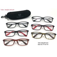 Frame 521 | Sporty square glasses | Minus/plus/cyl/anti-radiation glasses package