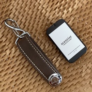 Perfume Solid Cologne Leather Key Holder Key Chain Gift Set Fathers Day Birthday (Inspired Perfume)