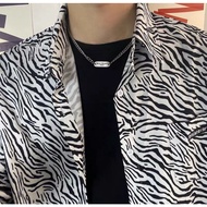 Men's STAINLEES STELL TITANIUM CHAIN NECKLACE / men's chain necklace / men's chain necklace