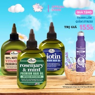 Difeel Rosemary and Mint Hair growth stimulating Oil supplemented with Biotin, Rosemary and Mint Pre