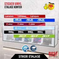 LOGO COUNTER DISPLAY STICKER Lenovo ACER LOGO/ MSI LOGO/ LOGO/ hp ASUS LOGO/ DELL LOGO/ SIZE 150 CM 