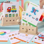 XUTIAN88WL English Logic Key Puzzle Game, Montessori Matching Game Logic Key Thinking Training, Earl