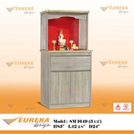 EUREKA 3.5ft Chinese Feng Shui Prayer Altar Table Simple 164+134 / 风水神枱 (Delivery &amp; Installation Klang Valley ONLY)