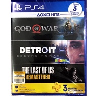 PS4 2 in 1 God of War/Detroit Become Human {Zone 3 / Asia / English}