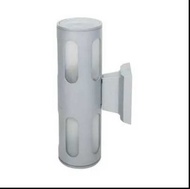 Wall Outdoor Lamp 2xE27 LUZINO SUMMER PG3103/2(GY) Grey-LUZINO โคมไฟผนังภายนอกอลูมิเนียม 2xE27 รุ่น 