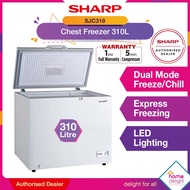 Sharp Chest Freezer Dual Mode 310L SJC318