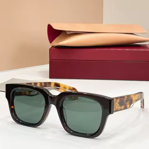2026 New ENZO-EPOXY Acetate Sunglasses for Men and Women – Fashion Designer Handcrafted Outdoor UV40