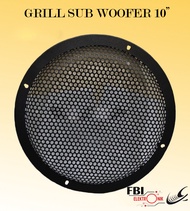 Grill Besi Subwoofer 10 inch Gril Sub 10 in wofer Grill Speaker 10 Inc Besi Import