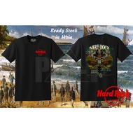 HARD ROCK "NASSAU BAHAMAS PIRATE“ BLACK T-SHIRT (DTF Printing) 100% Premium Cotton