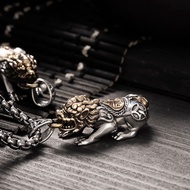 [JK Silver Jewelry] Golden Luck Pixiu/925 Sterling [Necklace]