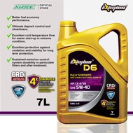 HARDEX Eximius D6 API CK-4 / SN SAE 5W-40 - Engine Oil - 7L - EDK-447 - Minyak Hitam Kereta