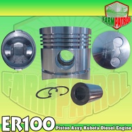 Piston Assy ER100 ER17 Kubota Diesel Engine