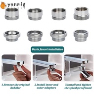 YANMIG Faucet Adapter Set, With Washer Metal Water Filter Adapter, Useful 18/20/22/24mm To 22mm Fauc