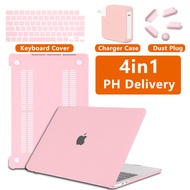 4 in 1 bundle for 2023 Macbook Air m2 2022 Case Pro 13 14 15 16 นิ้ว 2021 2021 A2681 A2337 A2338 แมต