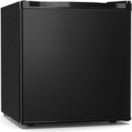 Antarctic Star 1.7 Cu.Ft Compact Refrigerator with Freezer,Adjustable Thermostat,Removable Glass She