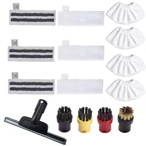 Mop Clothes For Karcher Easyfix SC2 SC3 SC4 SC5 Steam Cleaner Microfibre Floor Clothes, For Karcher 