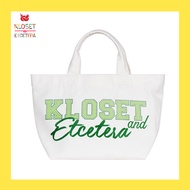 Kloset &amp; Etcetera Tote Bag กระเป๋าถือปักโลโก้