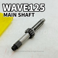 HONDA WAVE125 MAIN SHAFT-14T (TW) 23211-KPH-900 GEARBOX GEAR BOX SHAFT TRANS INPUT WAVE 125