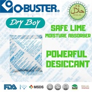 O-Buster Sakamoto Safe Lime 1g,5g,10g Desiccant. Gred Makanan Penyerap Lembapan.Silica Gel Food Grad
