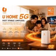 U HOME 5G 🔥 Unlimited Wireless 5G Broadband🔥Free Wi-Fi 6 5G Router *Chat First Before Purchase*