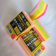 APLUS neon colour sticky pad/stick note 2*3-