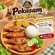 Ikan Pekasam Lampam|Loma|Gelama|Kerisi|Sebarau|Daging|Telur sotong|Paru