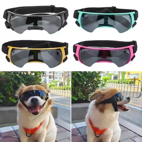 Multicolor Pet Goggles Sun Protection Sun Shading Pet Sunglasses Windproof UV Protection Dog UV Prot