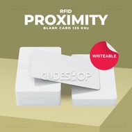 RFID Proximity Writeable Card 125 KHz PVC ID Blank Card 125KHz Rewriteable
