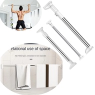 Stainless Steel Non-hole Telescopic Rod/Extendable Pole Pod Rod/Hanger Pod/Curtain Rod/Bathroom Expandable Pole/
