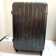 Preloved Travel Luggage Grey Color Bag Secondhand Preloved 52(W)X34(L)X82(H)cm