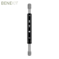 BENEKIY Thread Plug Gauge, M6*1.0 6H Tolerance Measurement Hand Tool, Precision Double Ends Hex Hand