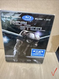 （鐵盒）Real Steel 鐵甲鋼拳 Blu-ray + DVD