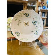 Lenox Butterfly Meadow Coupe Plate - Beautiful Plate and Bowl