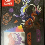 switch oled pokemon 朱紫 特別版 齊盒齊配件