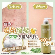 韓國痘印掰掰艾草淨痘沐浴乳