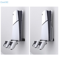 Cool3C Wall Mount Kit For Playstation 5 Slim Console Space Saving Controller  Earphone Holder For PS5 Slim Accessories Kit HOT