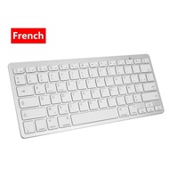 Portable Wireless Bluetooth Keyboard Spanish Keyboard Korean 78 Key For Tablet Desktop Laptop Pc Ultra Thin Keyboard German