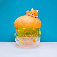 🐦‍🔥清倉6折🍁立體狐狸玻璃🦊 ❤️‍🔥$240 (原價$380） 🪻香港現貨🦩 🍓Starbucks Limited Maple leaf fox  🫧Double layering glass w