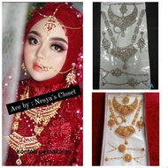 INDIAN ACCESSORIES - COMPLETE INDIAN BRIDAL NECKLACE SET!