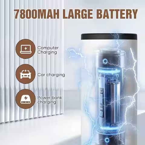 A23F-3In1 Cordless Electric Coffee Maker Work Portable 3In1 Coffee Maker 72W 12V Espresso Machine Fo