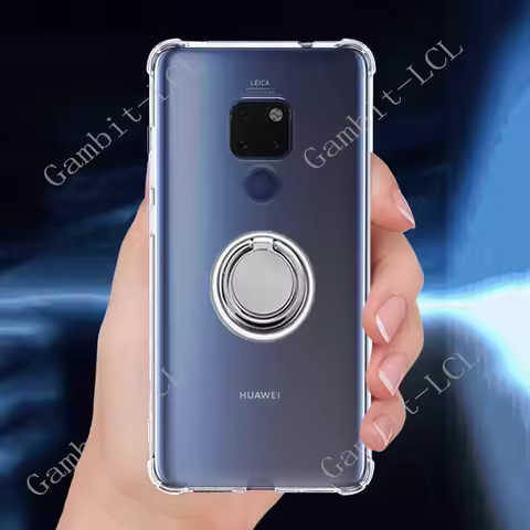For Huawei Mate 20 Pro Mate20 20Pro 20Lite Maimang 7 Back Ring Holder Bracket Phone Cover TPU Soft S