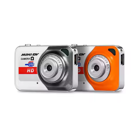 Portable Mini High Denifition Shoot Digital Camera Mini DV Support 32GB TF Card with Mic Lightweight