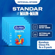 Durex Extra Safe Kondom Tebal Pria Lebih Aman 3s (5 pcs) - Condom