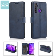 Trường Hợp Đối Với OPPO Realme 5 5S 5i C3 5 Ốp Lật Pro/Realme Q/Realme 6 6i 6 7 Pro Ví Da Dạng Lật T