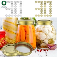30Pcs Canning Jar Lids With Rings Good Sealing Canning Lids Mason Jar Lids Metal Jar Lids for Mason 