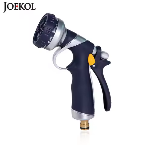 8 Function Zinc Alloy Garden Water Sprayers For Watering Lawn Spray Water Nozzle Car Washing Cleanin
