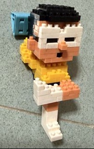 多啦A夢+大雄積木