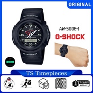 G SHOCK Sport Black Resin Band Watches AW-500E-1 / AW-500E / AW-500