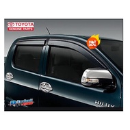 (ของแท้) แผงบังแดดข้าง กันสาด โตโยต้า วีโก้ Toyota Side Visor Hilux Vigo Champ 4 ประตู ปี 2008-2014